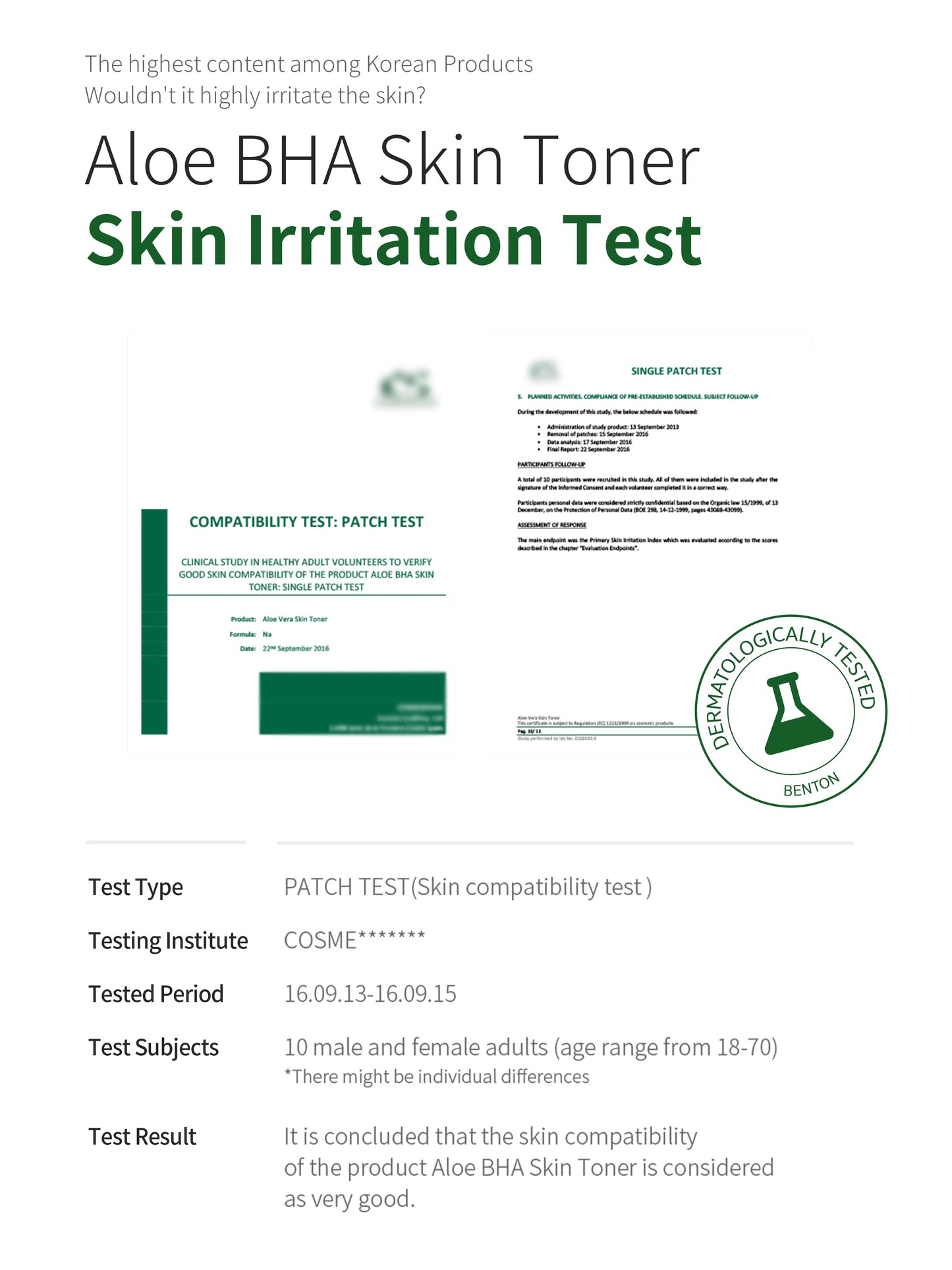 Aloe BHA Skin Toner - Renewal