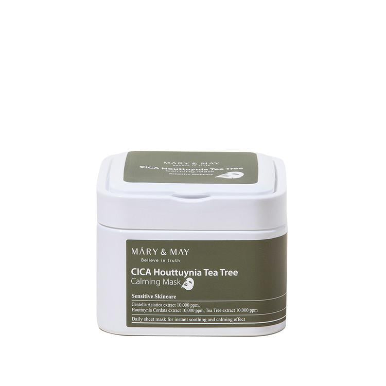 Cica Houttuynia Cordata Tea Tree Calming Mask Pack - 30 sheets