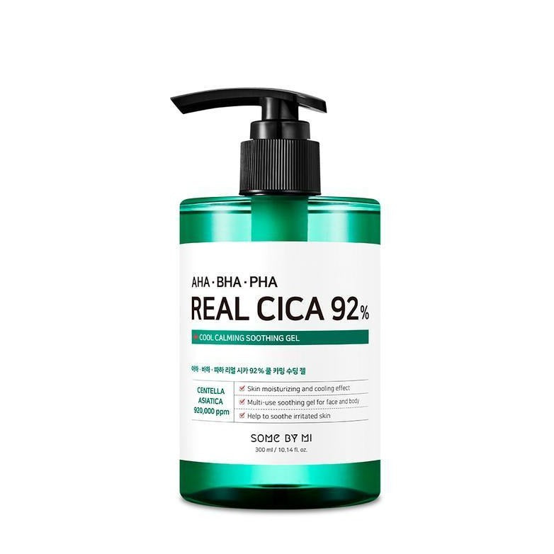 AHA-BHA-PHA Real Cica 92% Cool Calming Soothing Gel
