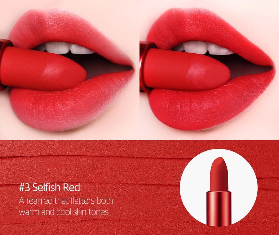 Artclass Lip Velour #3 Selfish Red
