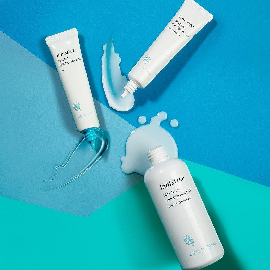 Cica gel with bija seed oil