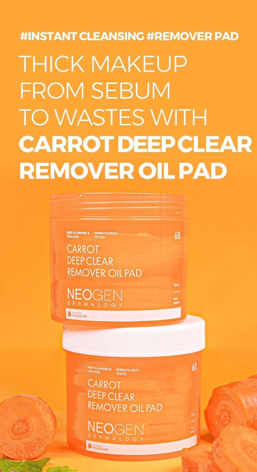 Dermalogy Carrot Deep Clear Oil Pad