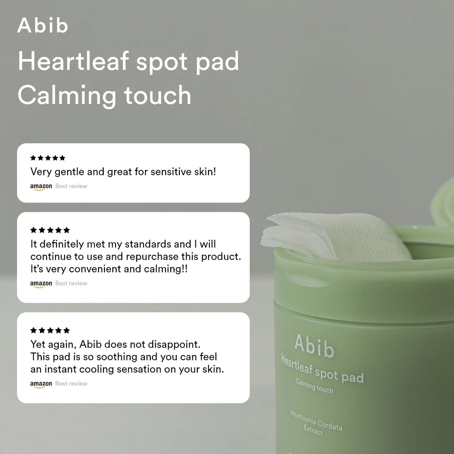 Heartleaf Spot Pad Calming Touch