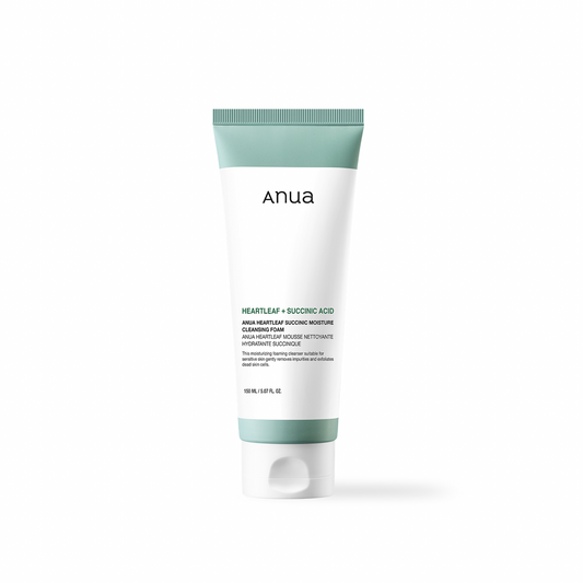 Heartleaf Succinic Moisture Cleansing Foam