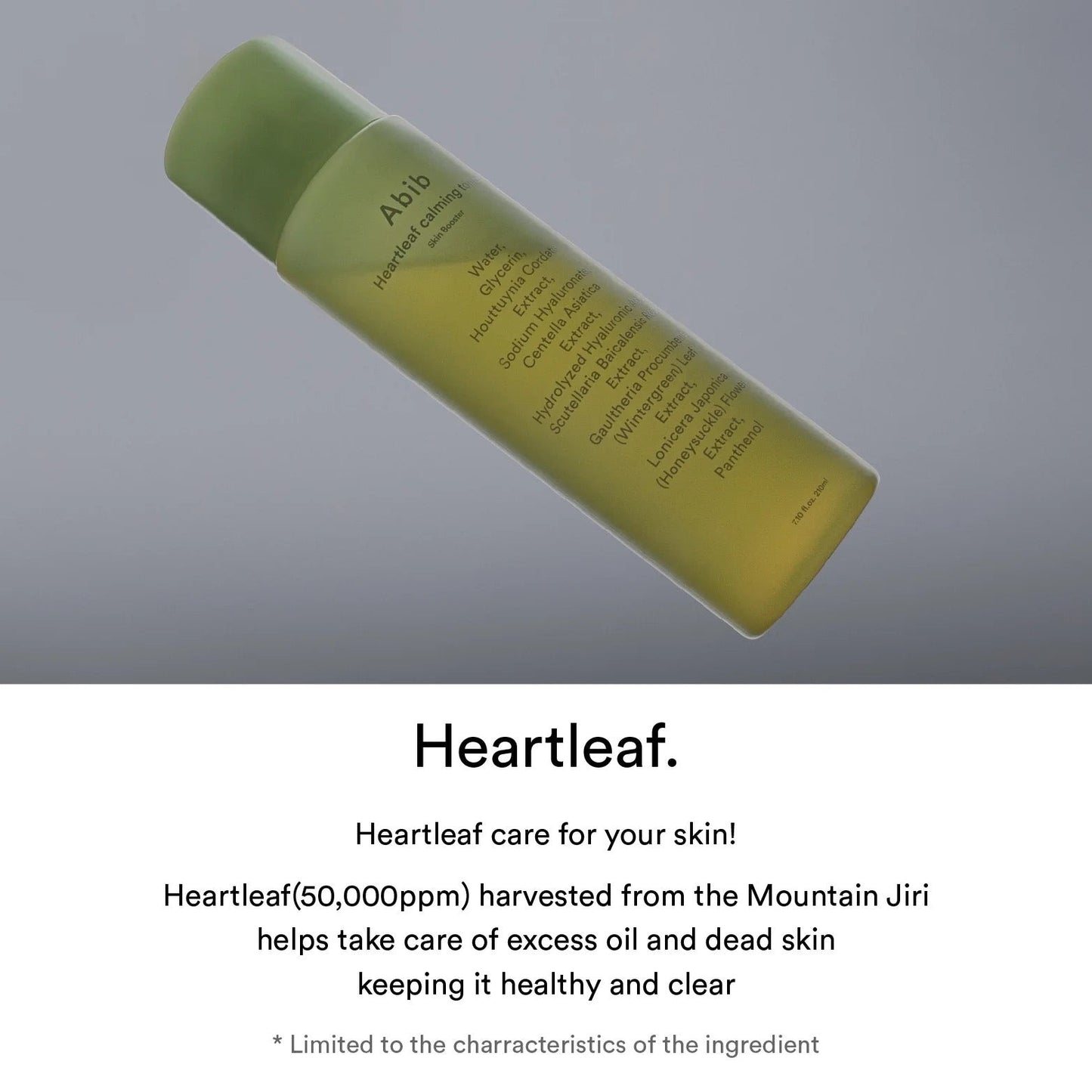 Heartleaf Calming Toner Skin Booster